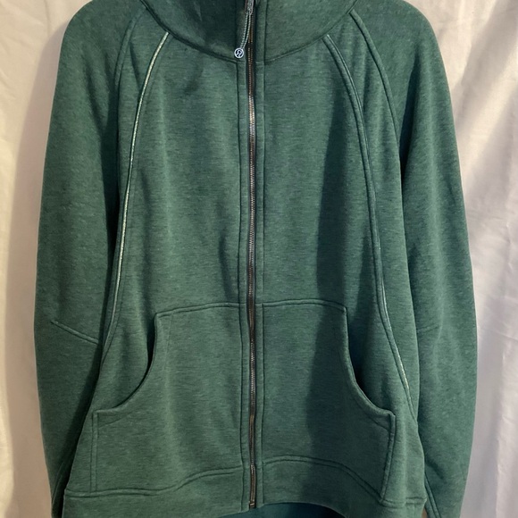 Lululemon Scuba Oversized Funnel-Neck Full Length PLUSH Sweatshirt - Picture 2 of 9